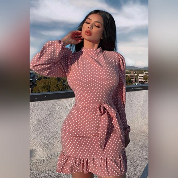 Dresses & Skirts - LAST ONE SIZE 2❤ Polka Dot Mini Dress